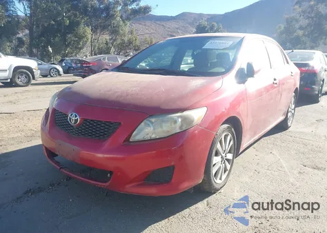 2010 Toyota Corolla Le из США, поврежденный, VIN 2T1BU4EE5AC519688